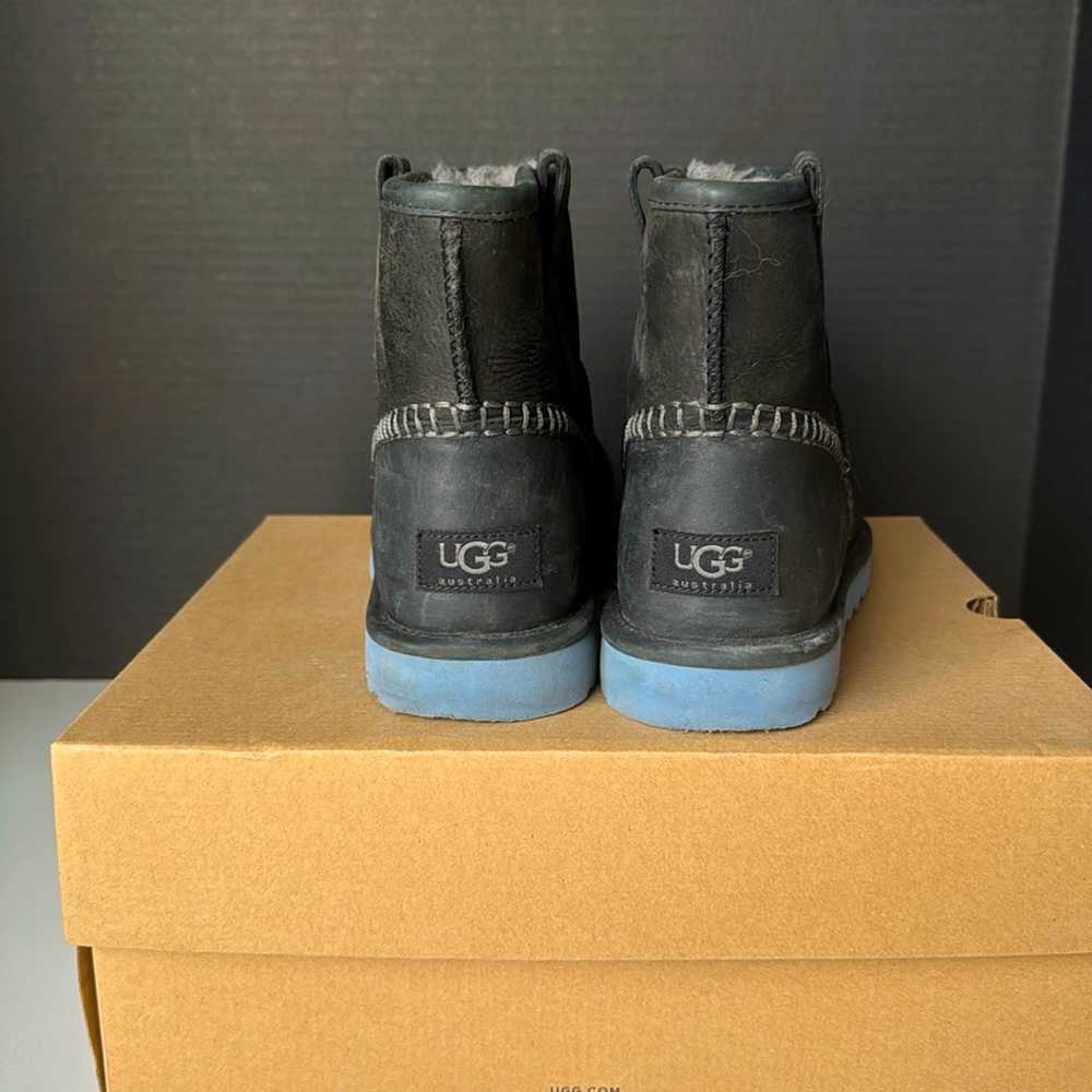 UGG Classic Boots in black leather